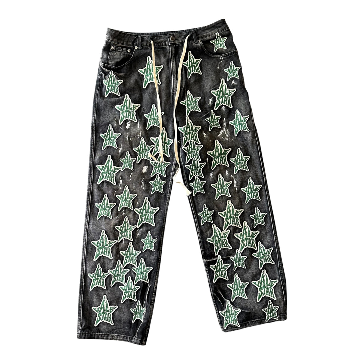 Vale Lives “Vale Star” Patch Jeans