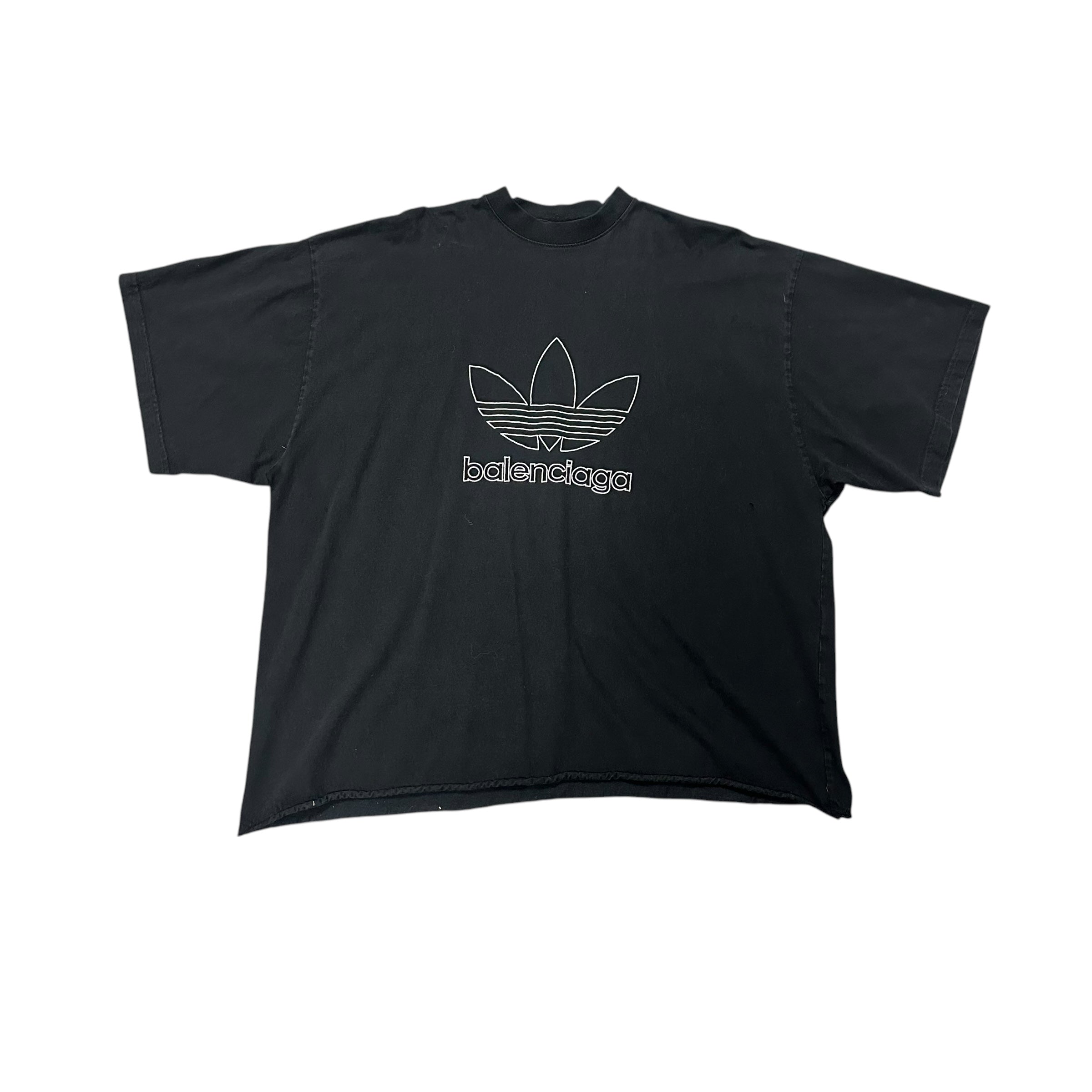 Balenciaga X Adidas Tee Black