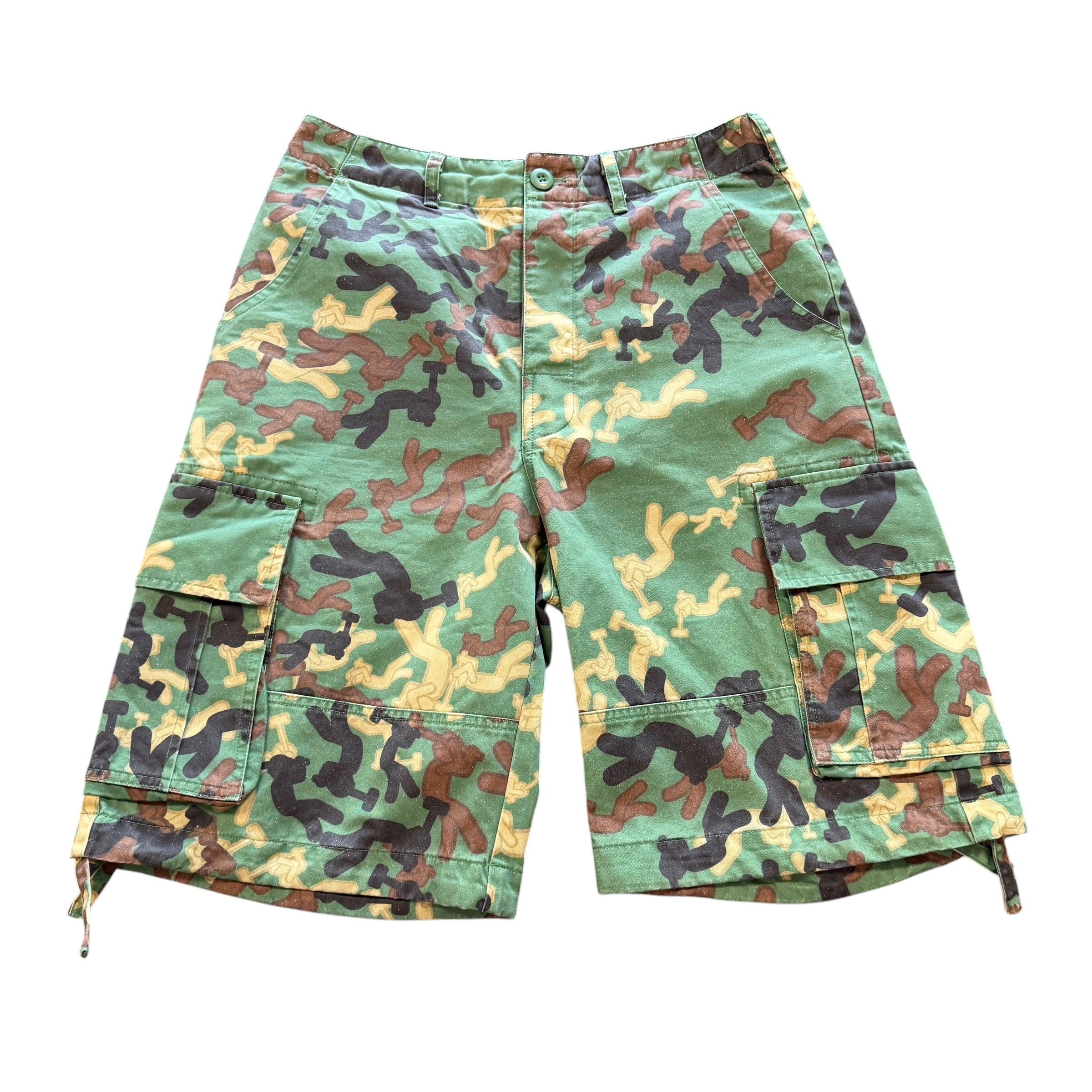 Concrete Boys Working Man Camo Shorts
