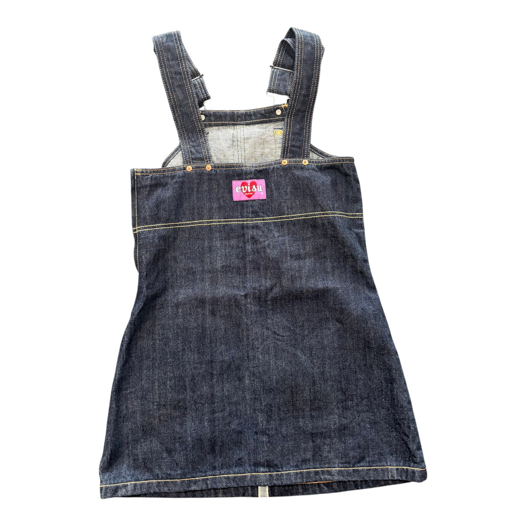 EVISU Denim Jumper Dress