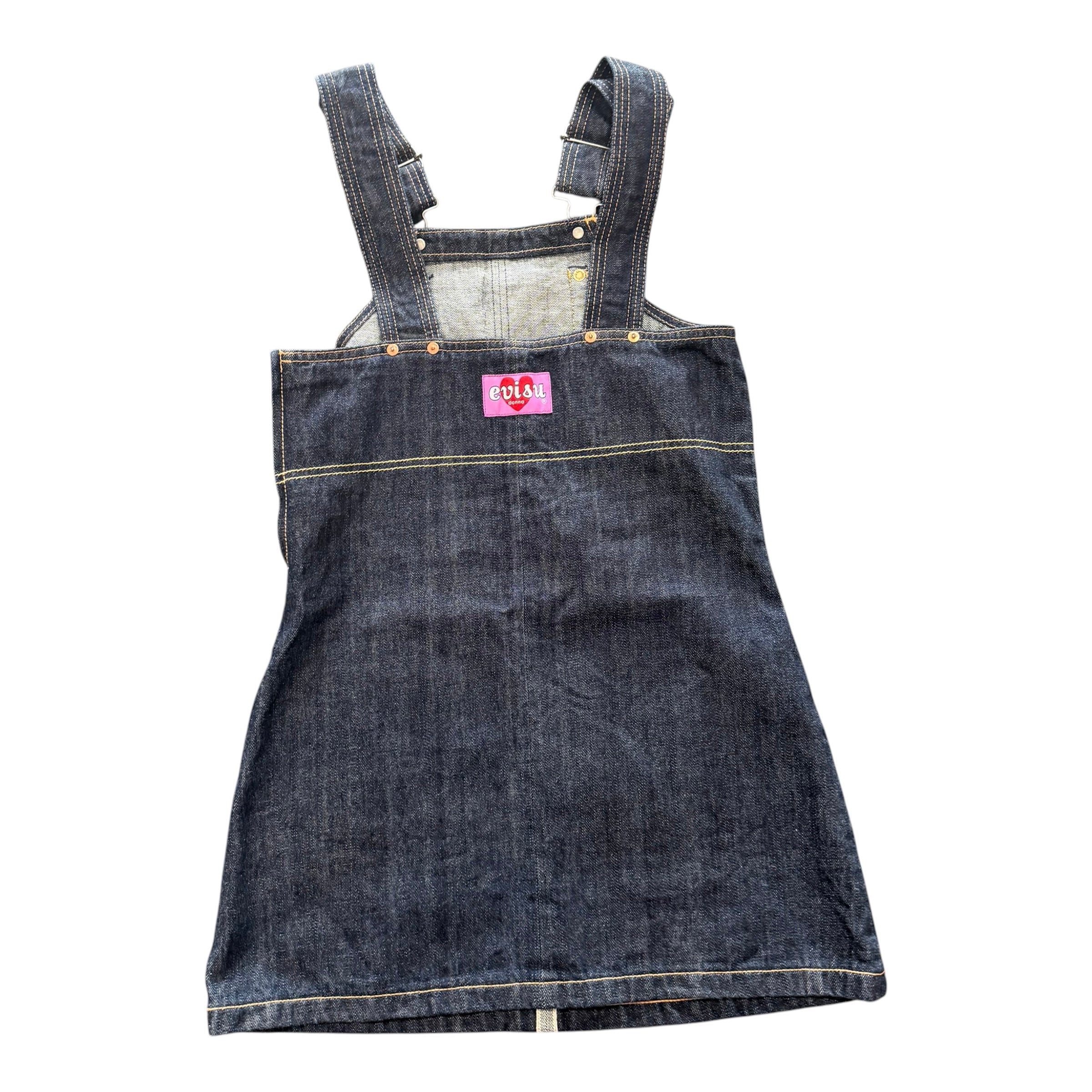 EVISU Denim Jumper Dress