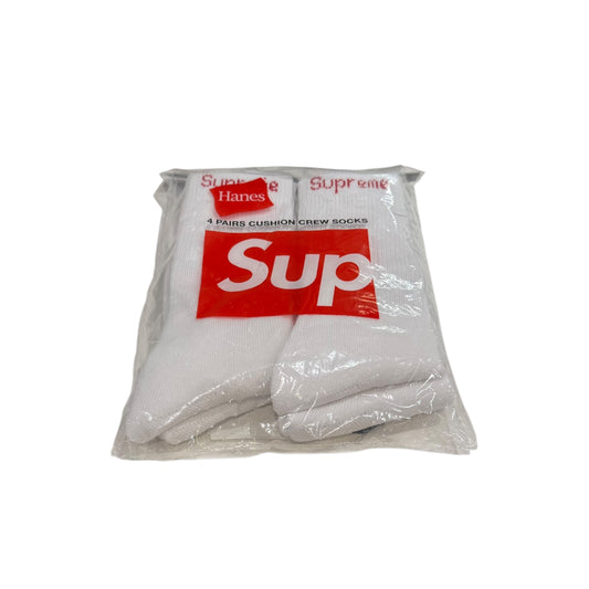 Supreme 4 Pair Cushion Crew Socks