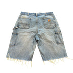 Carhartt Double Knee Carpenter Light Wash Shorts (37)