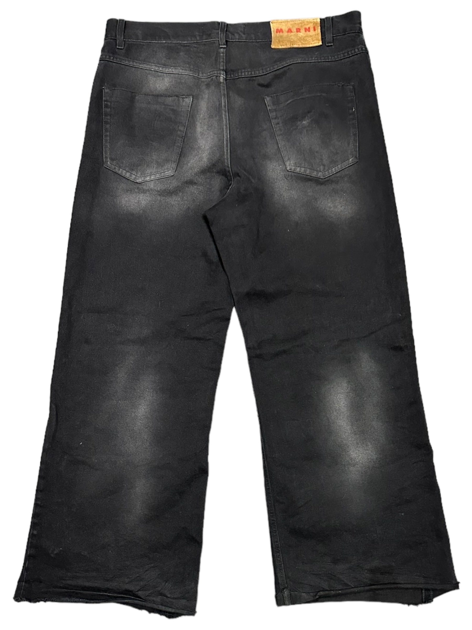 Marni Black Washed Jeans