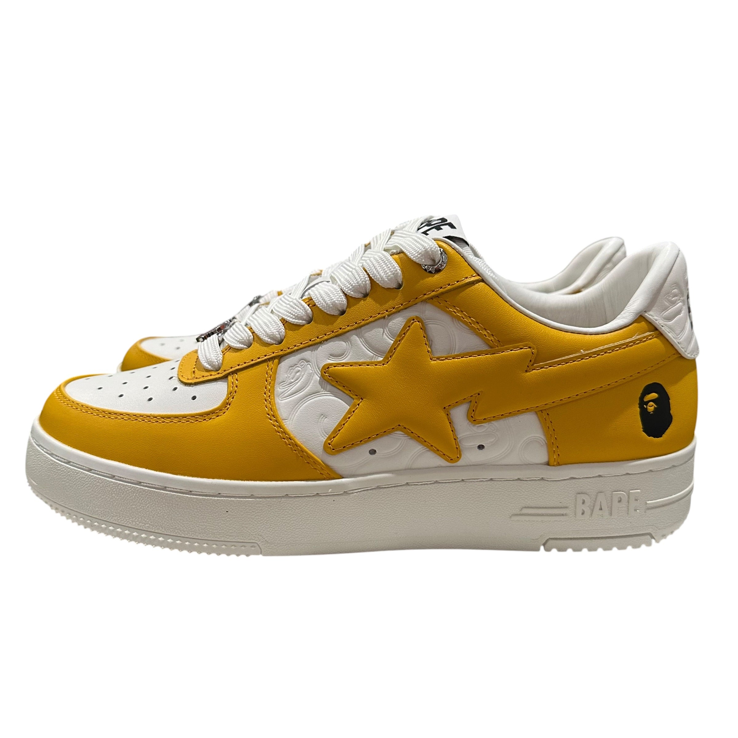 NEW Bape Sta Yellow/White Sneakers