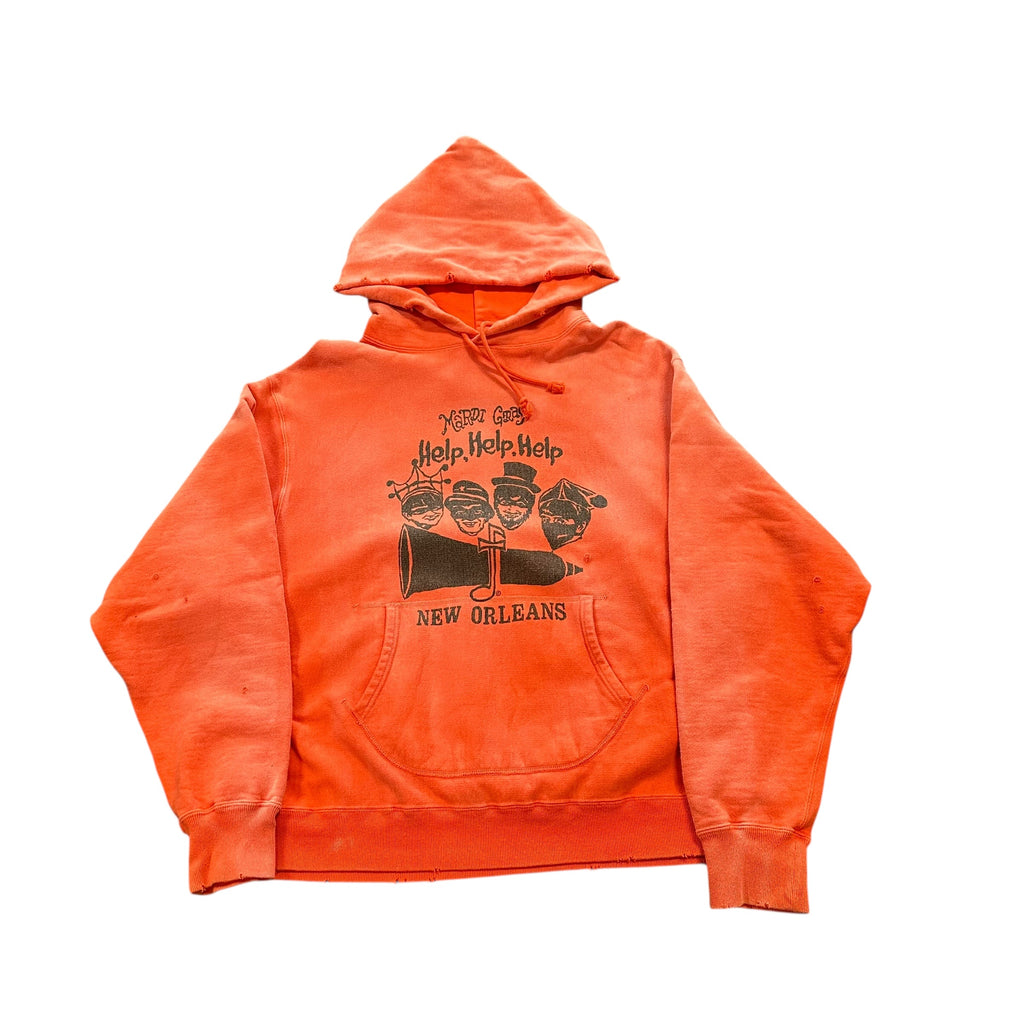 BOWWOW Orange Mardi Gras Hoodie