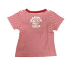 Kids BAPE x Popeye Red Stripe Tee