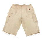 Vintage Carhartt Khaki Double Knee Shorts(40)