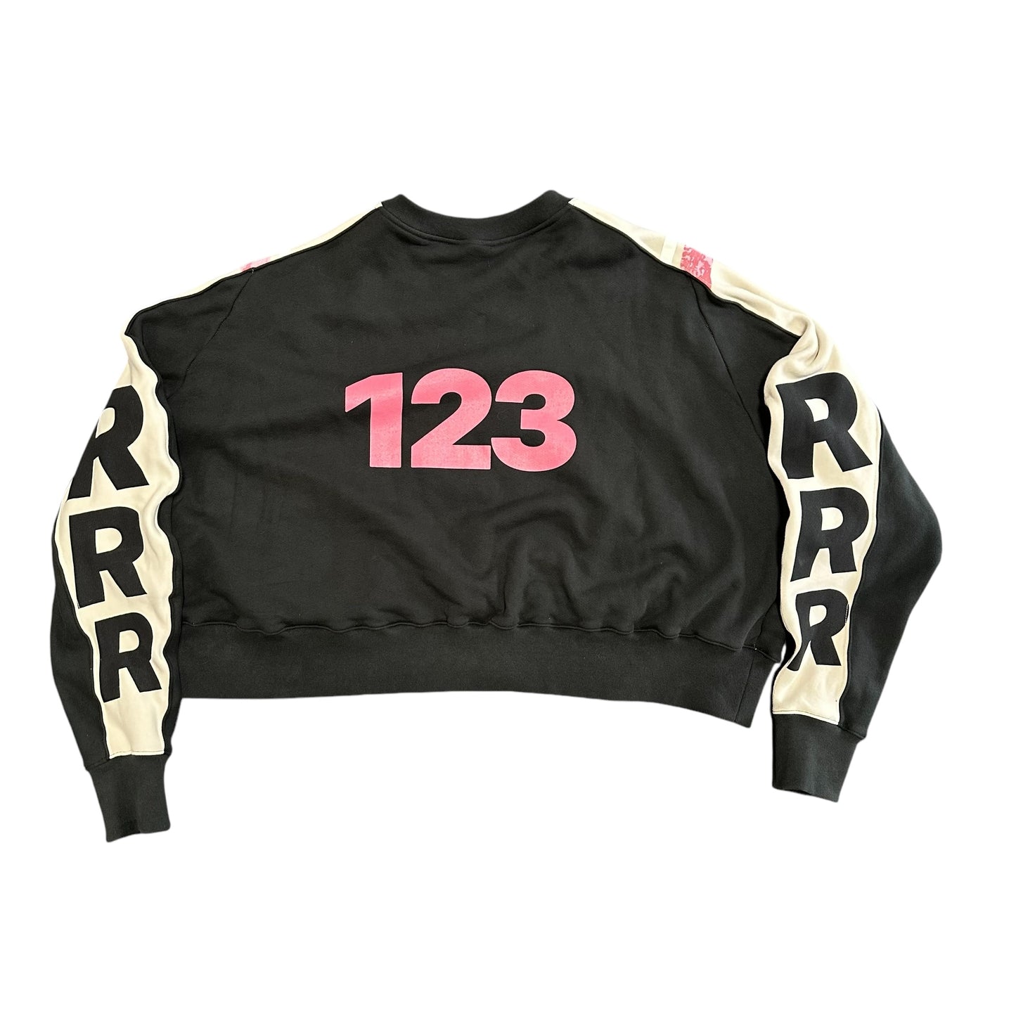 GymGnostic Blk/Cream/Pink Crewneck