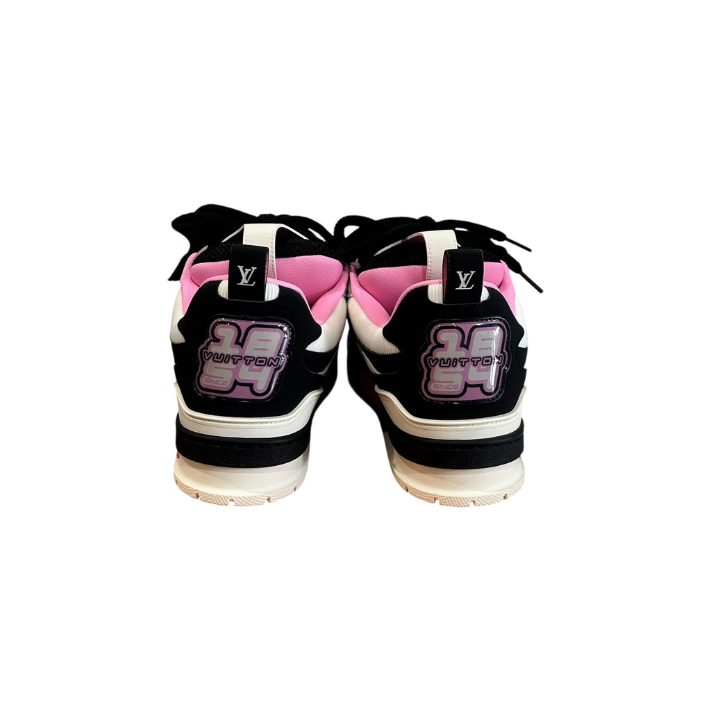 New Louis Vuitton LV Skate Sneaker Black/Pink