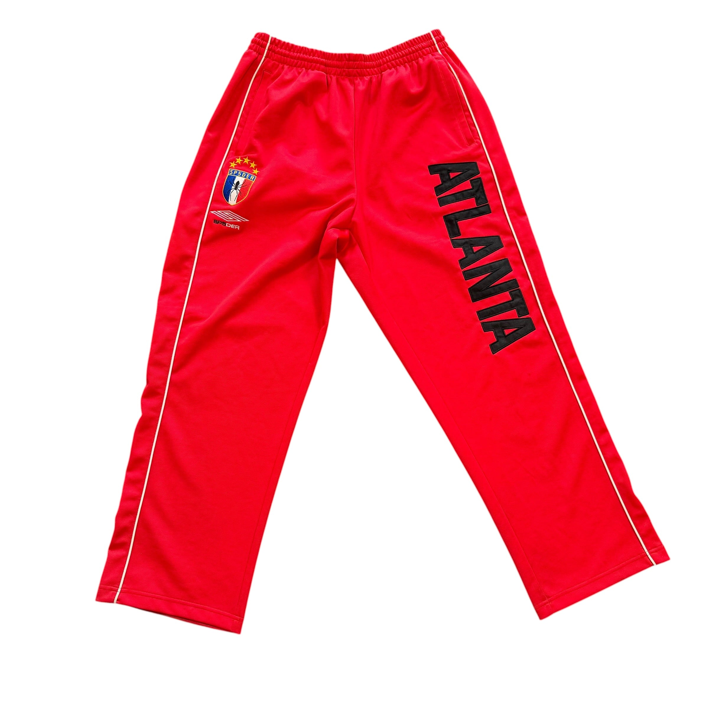 Sp5der Atlanta Track Pants Red