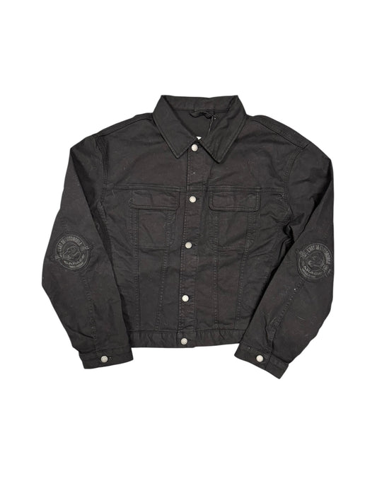 L'ART Black Denim Jacket