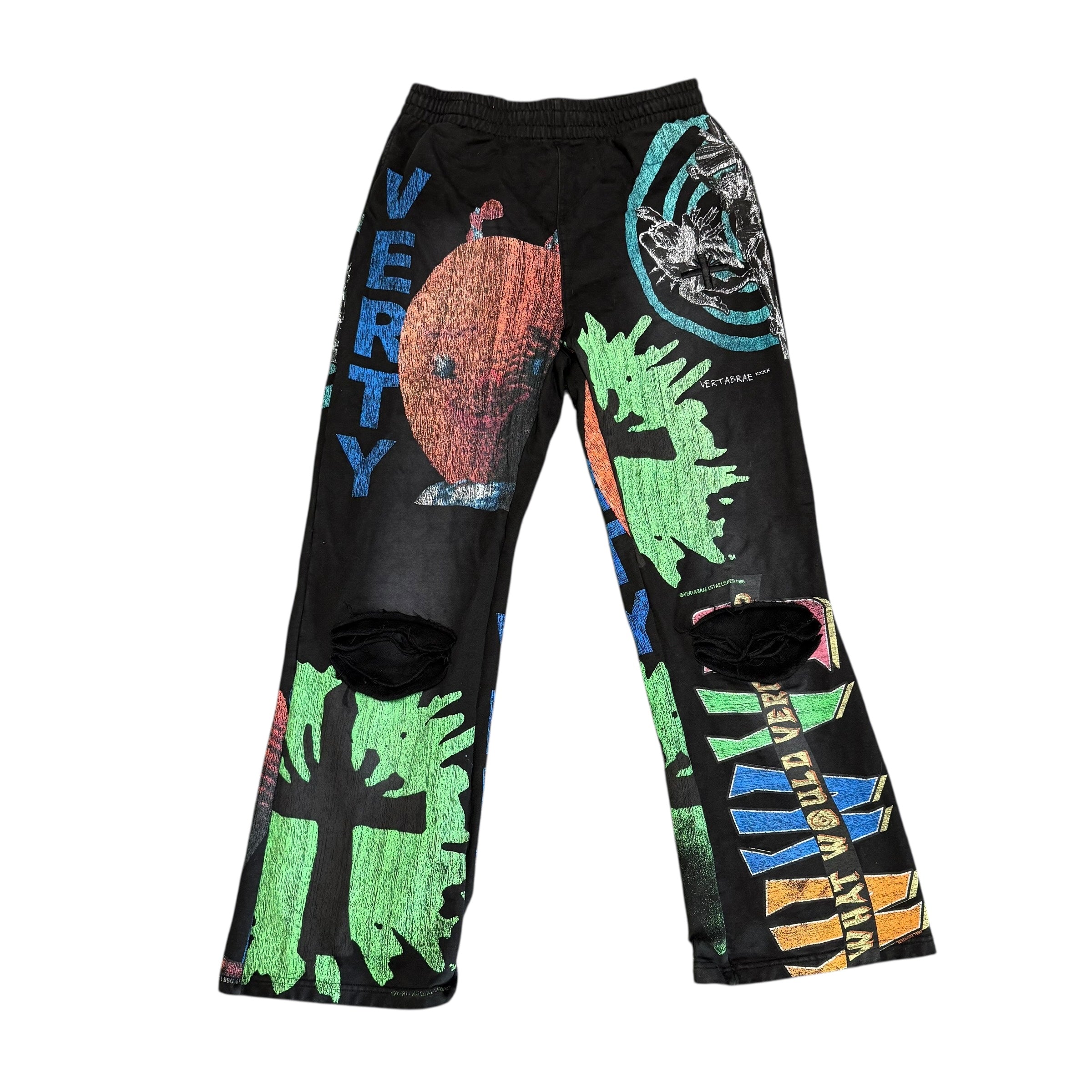 Vertabrae Black Space Sweats