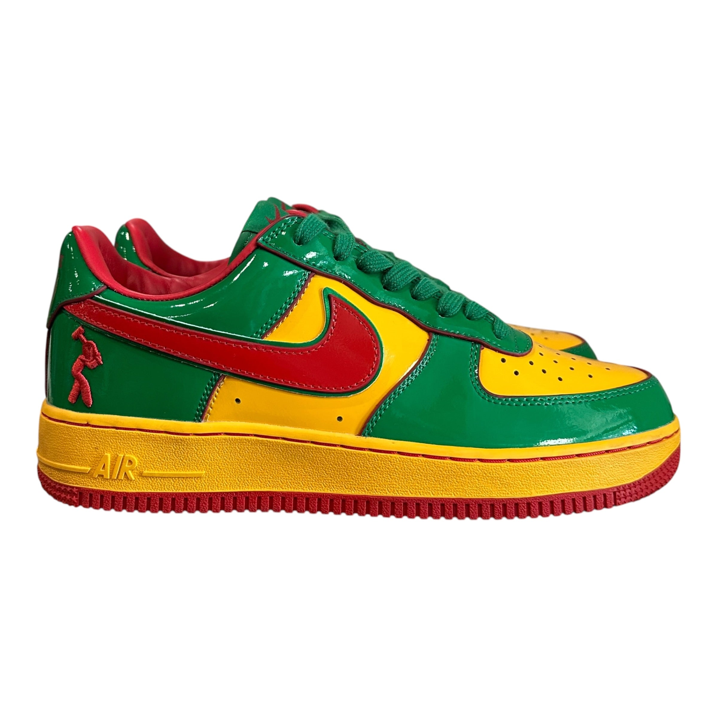Concrete Air Force 1 Low “Lucky Green”