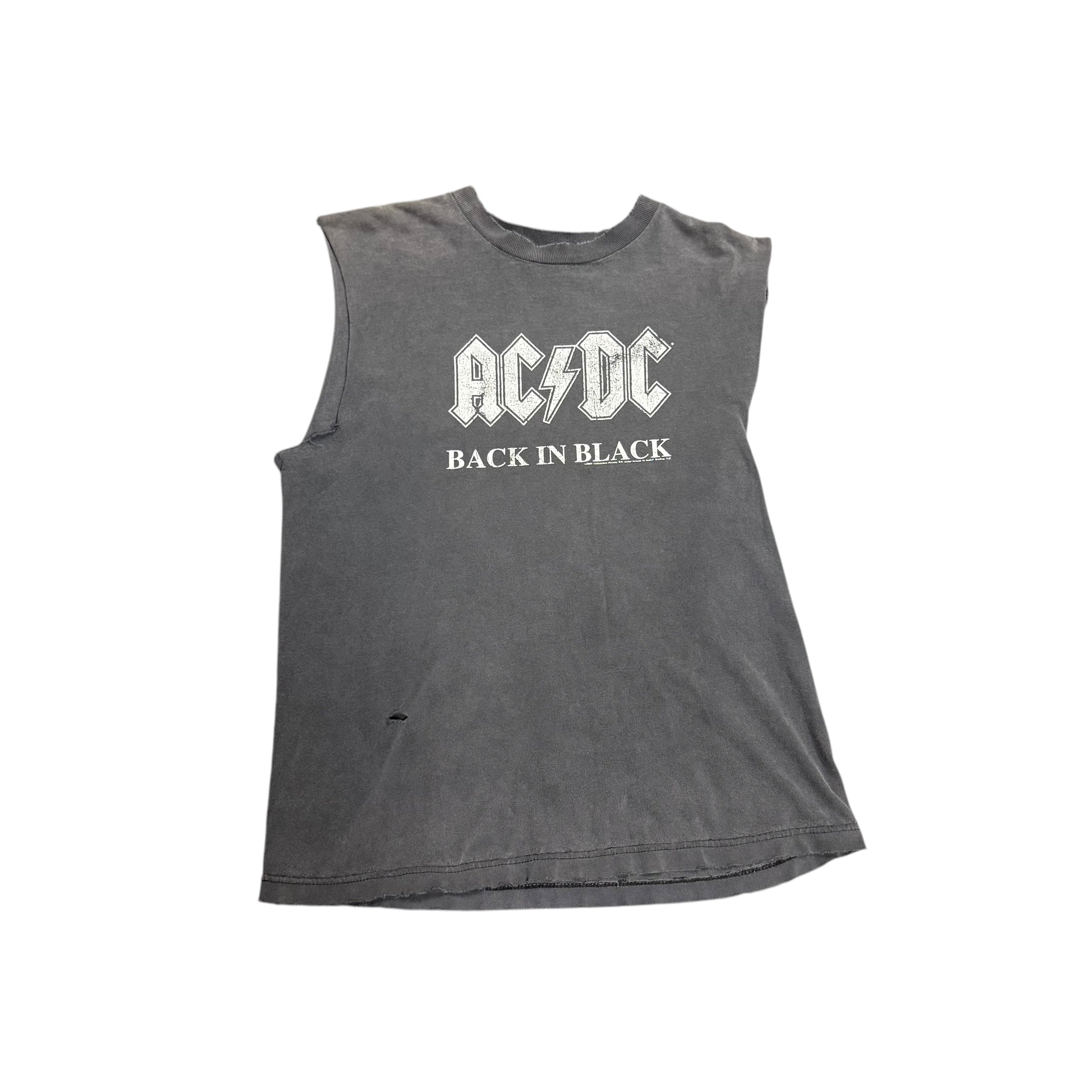 AC/DC Back In Black Sleeveless Tee
