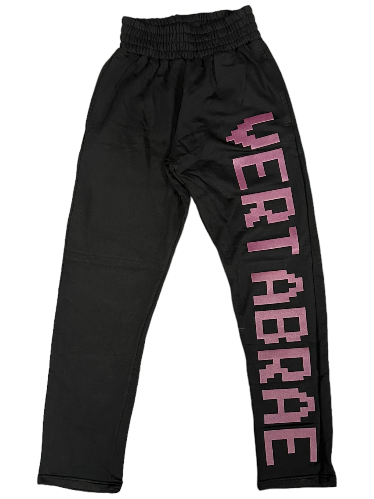 VERTABRAE C2 SWEATPANTS BLACK/PURPLE (XND7BS)