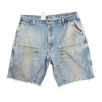 Vintage Carhartt Blue Double Knee Shorts(42)