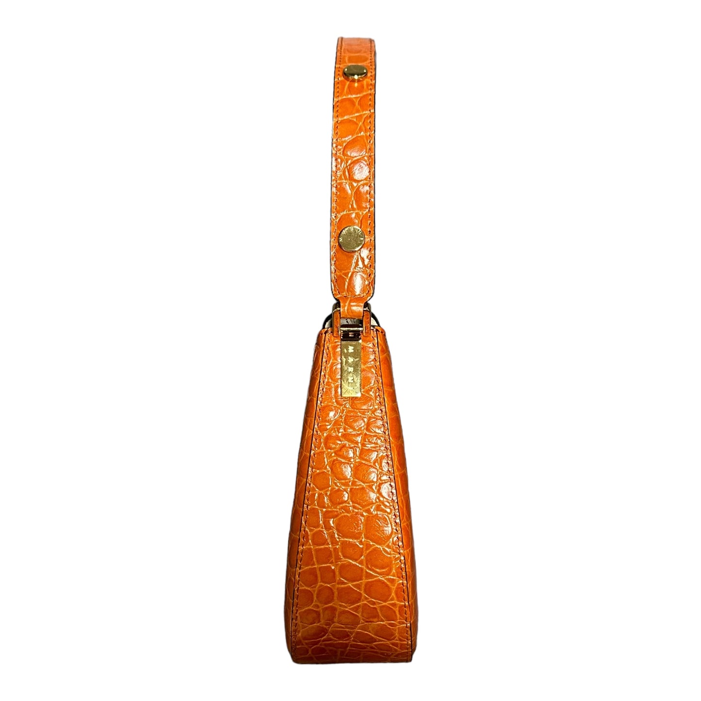 Orange Gator Marni Purse