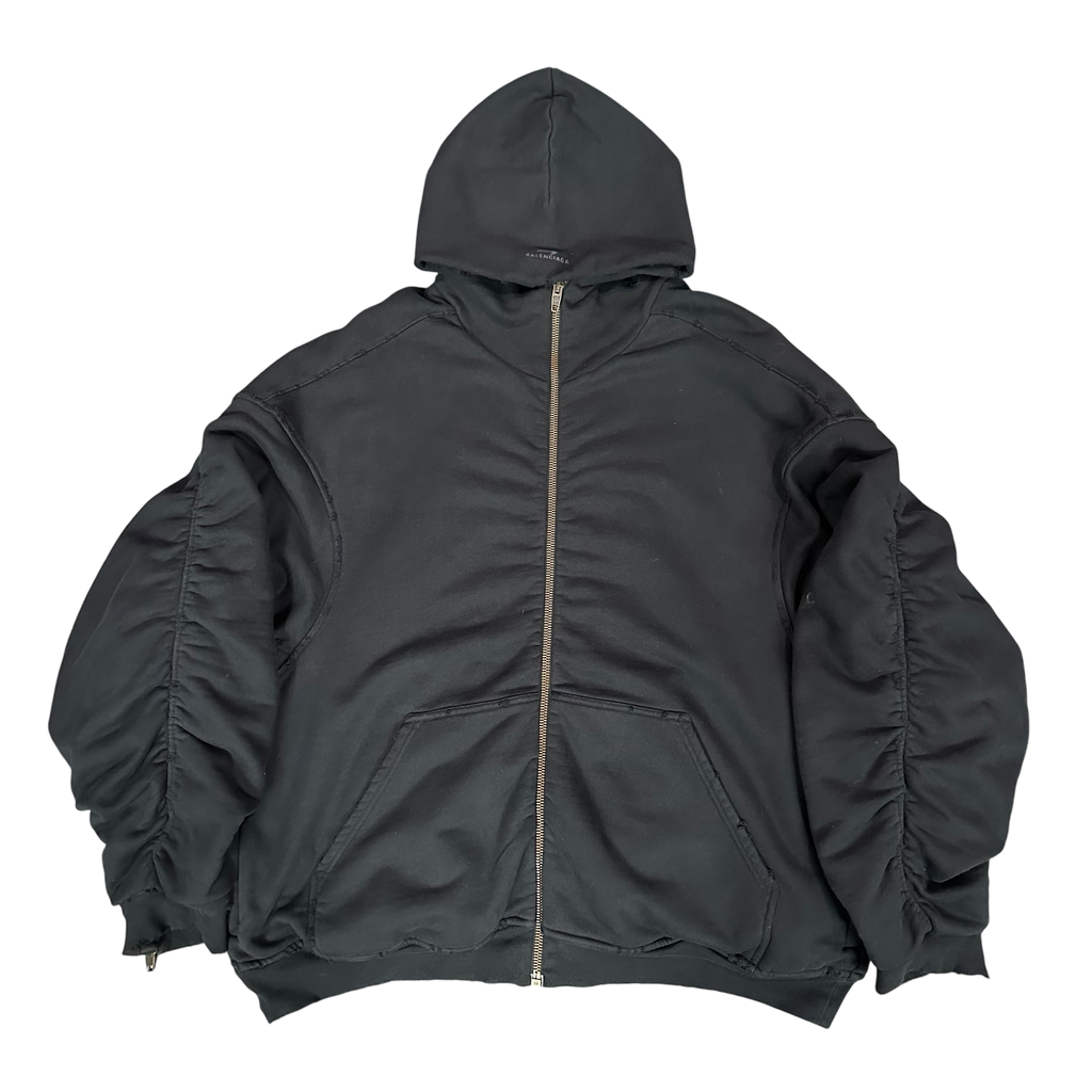 Balenciaga Black Bomber Hoodie