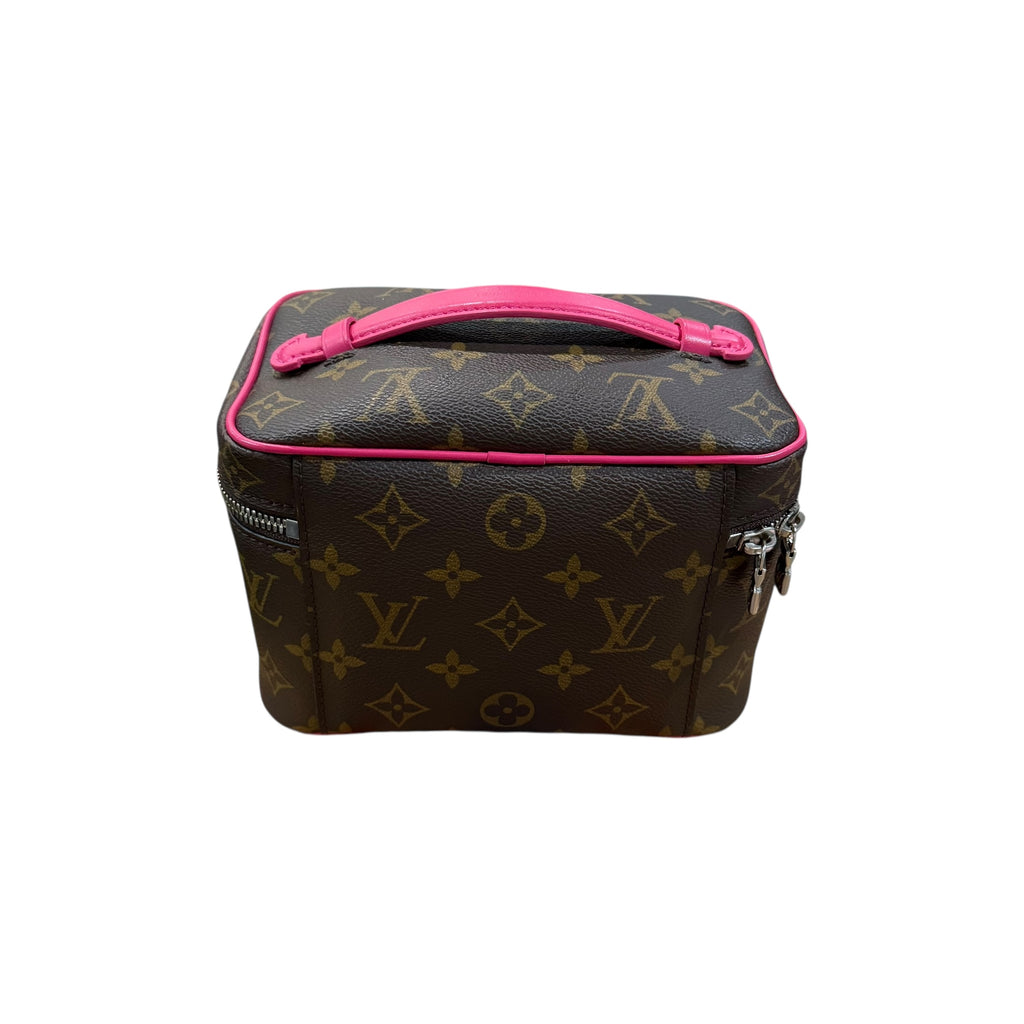 Louis Vuitton Monogram Macassar Mini Fuchsia