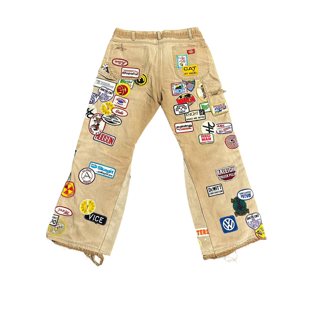 Zdroyevski Studios Patched Double knees Khaki