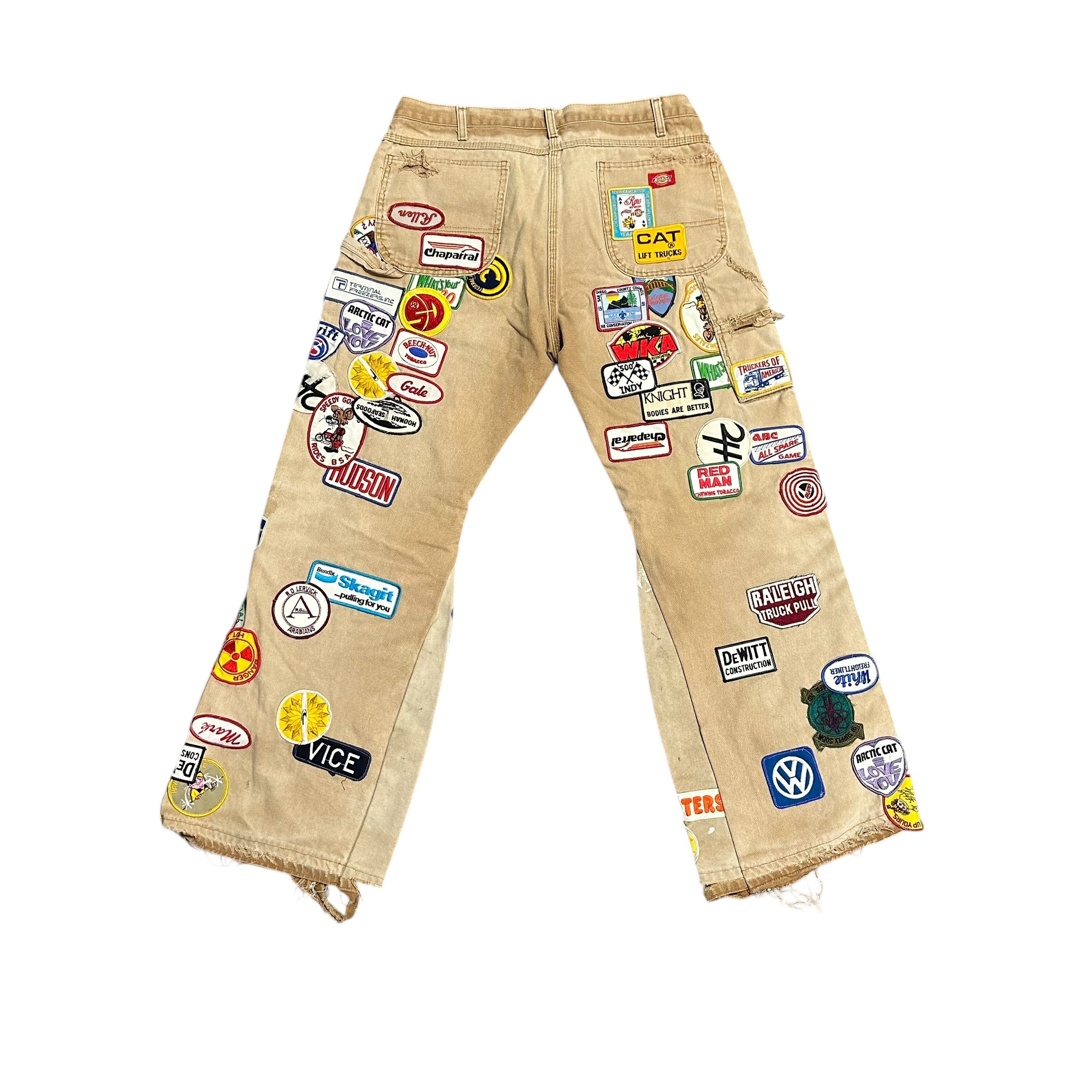 Zdroyevski Studios Patched Double knees Khaki