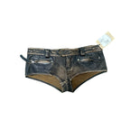 Dsquared2 leather shorts FDWMNS