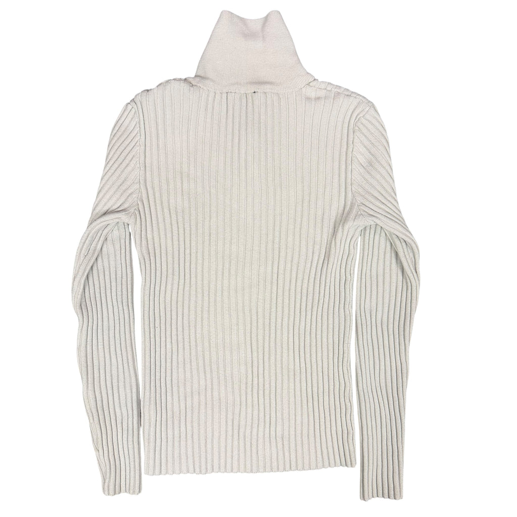 Ribbed BEBE Sweater “White”