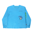 Chrome Hearts Brain New Blue L/S Tee