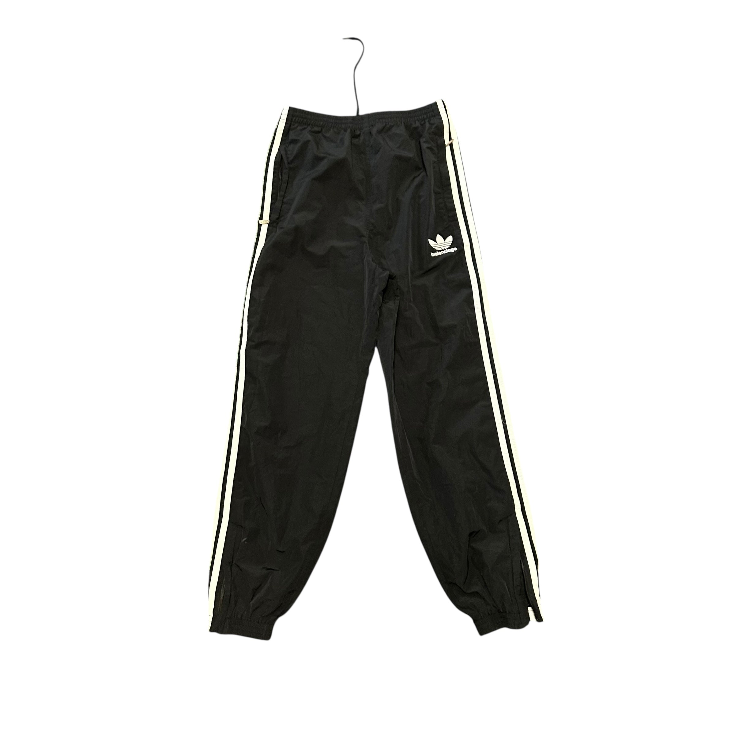 Black Balenciaga Adidas Track Pants