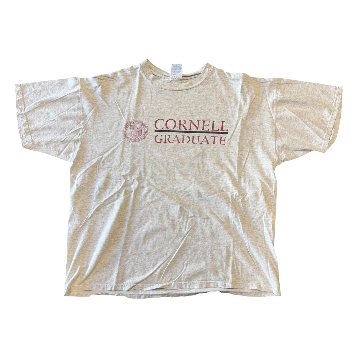 Vintage Cornell University Graduate Grey Tee
