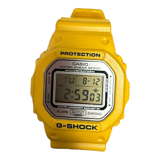 G Shock Yellow