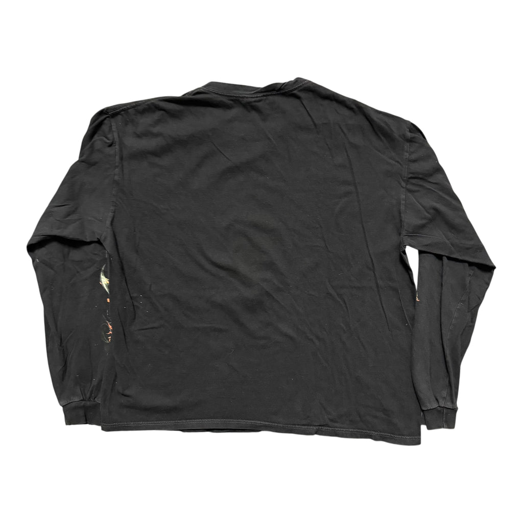 Vintage Black Skull Longsleeve Shirt