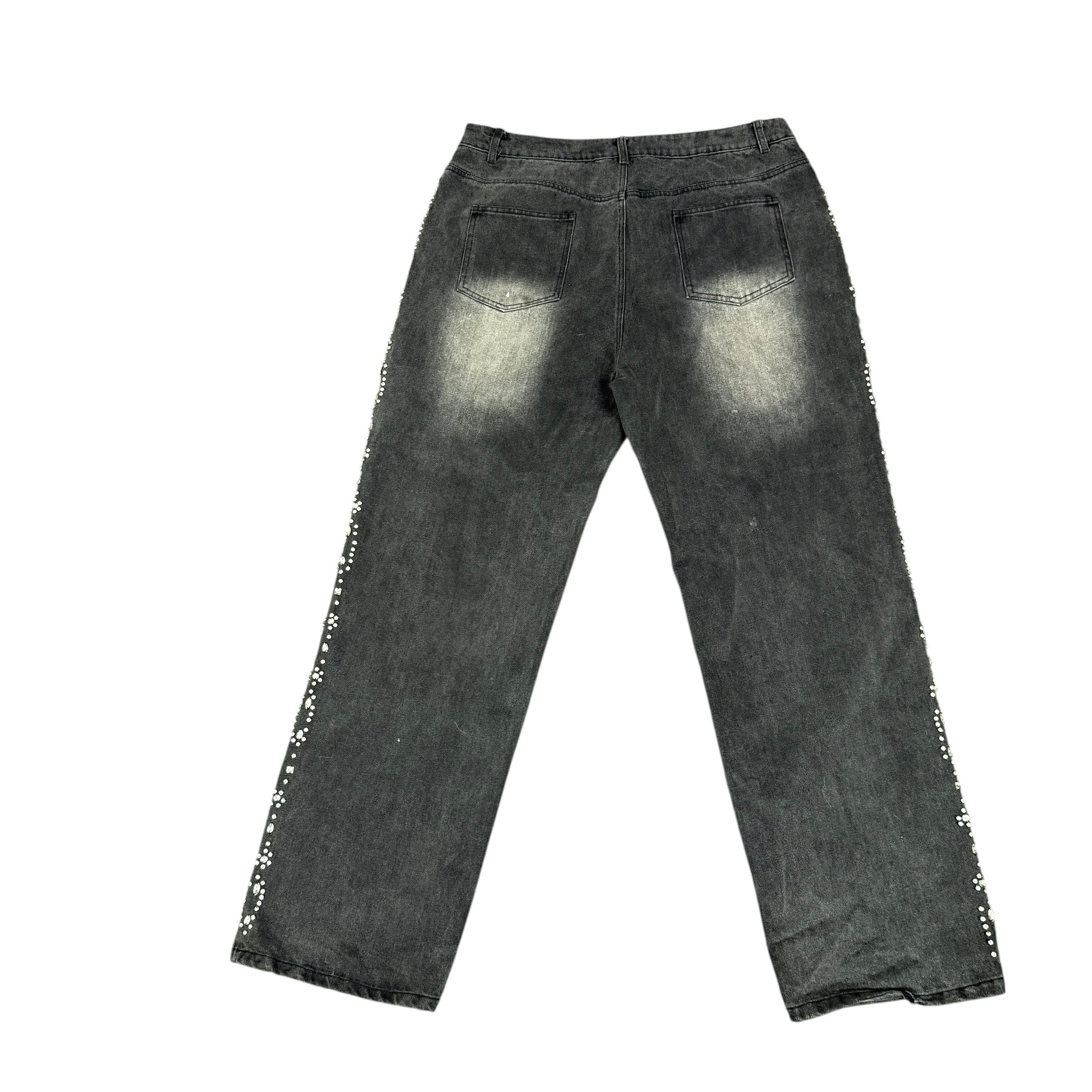 Vale Black Crystal Jeans