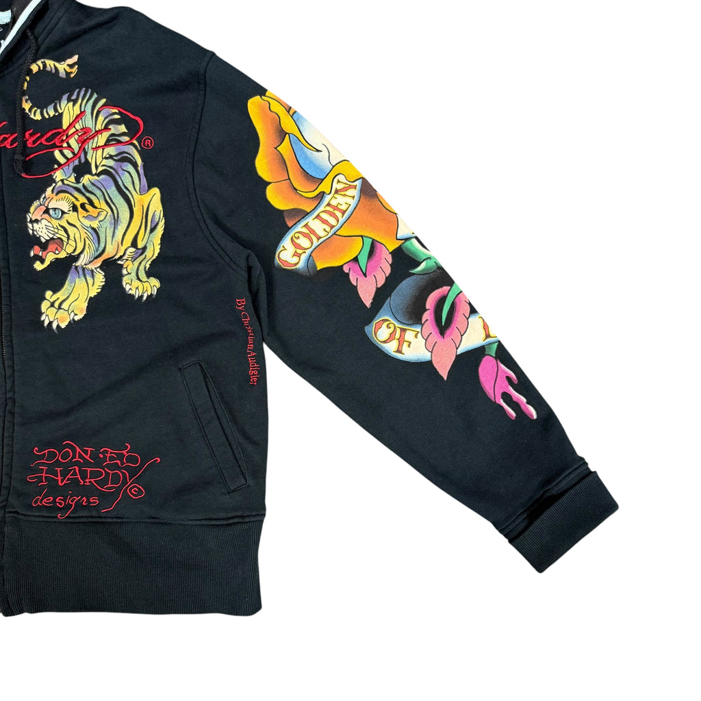 Ed Hardy Tiger Zip Hoodie