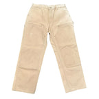 Cream Carhartt Double Knee Pants