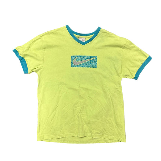 Vintage Lime/Blue Nike Dots Tee