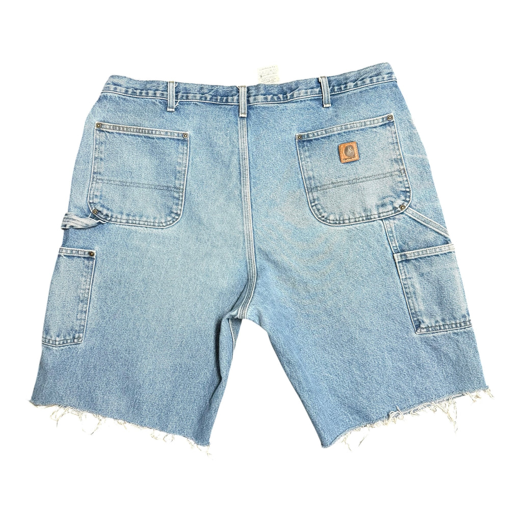 Vintage Carhartt Blue Double Knee Shorts(42)