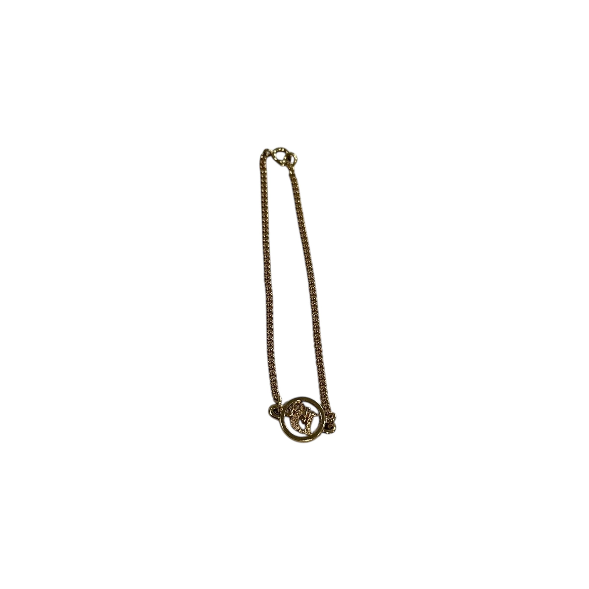 Christian Dior Gold Bracelet