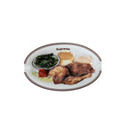Supreme Chicken Dinner Plate Ashtray