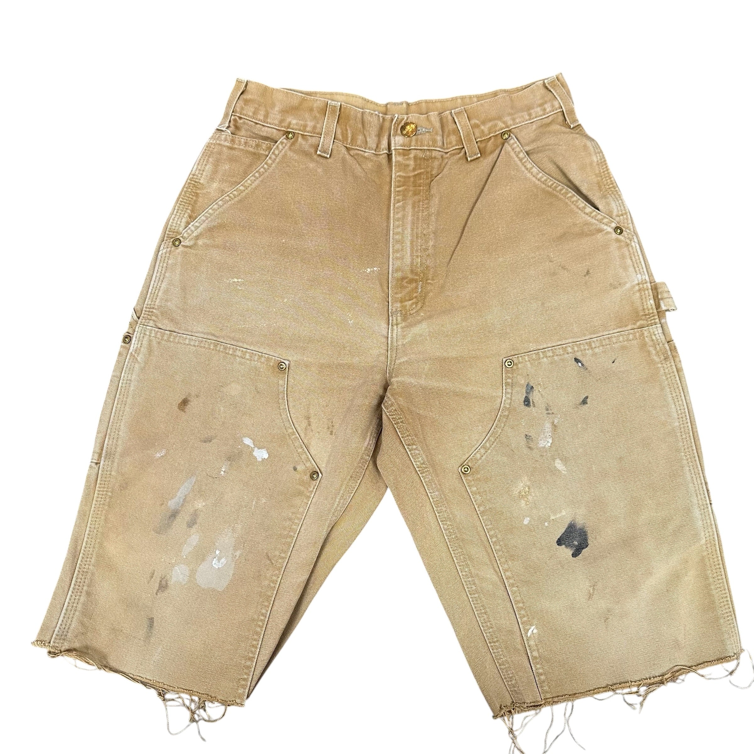 Vintage Carhartt Paint Splatter Shorts (30)