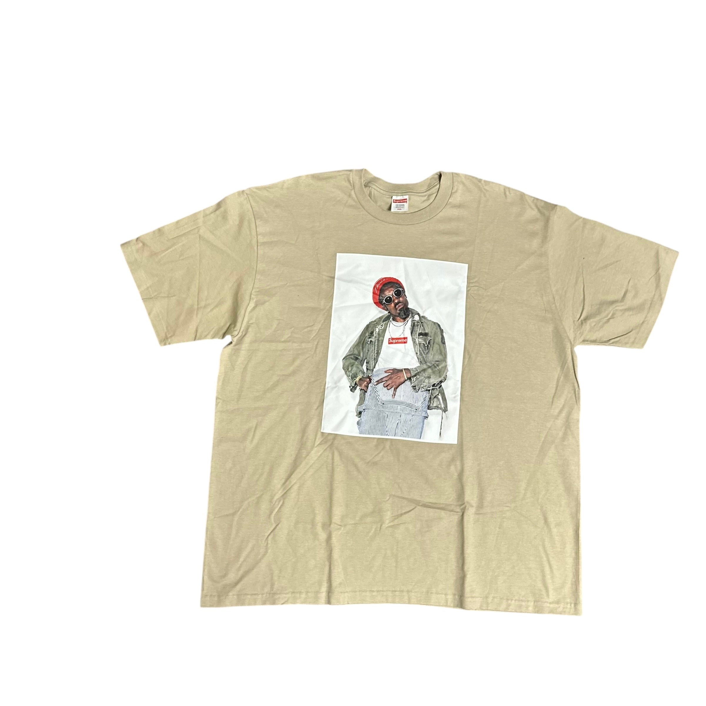 Supreme Andre 3000 Cream Tee