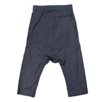 Rick Owens Drawstring Cropped Pants “Black Tower”