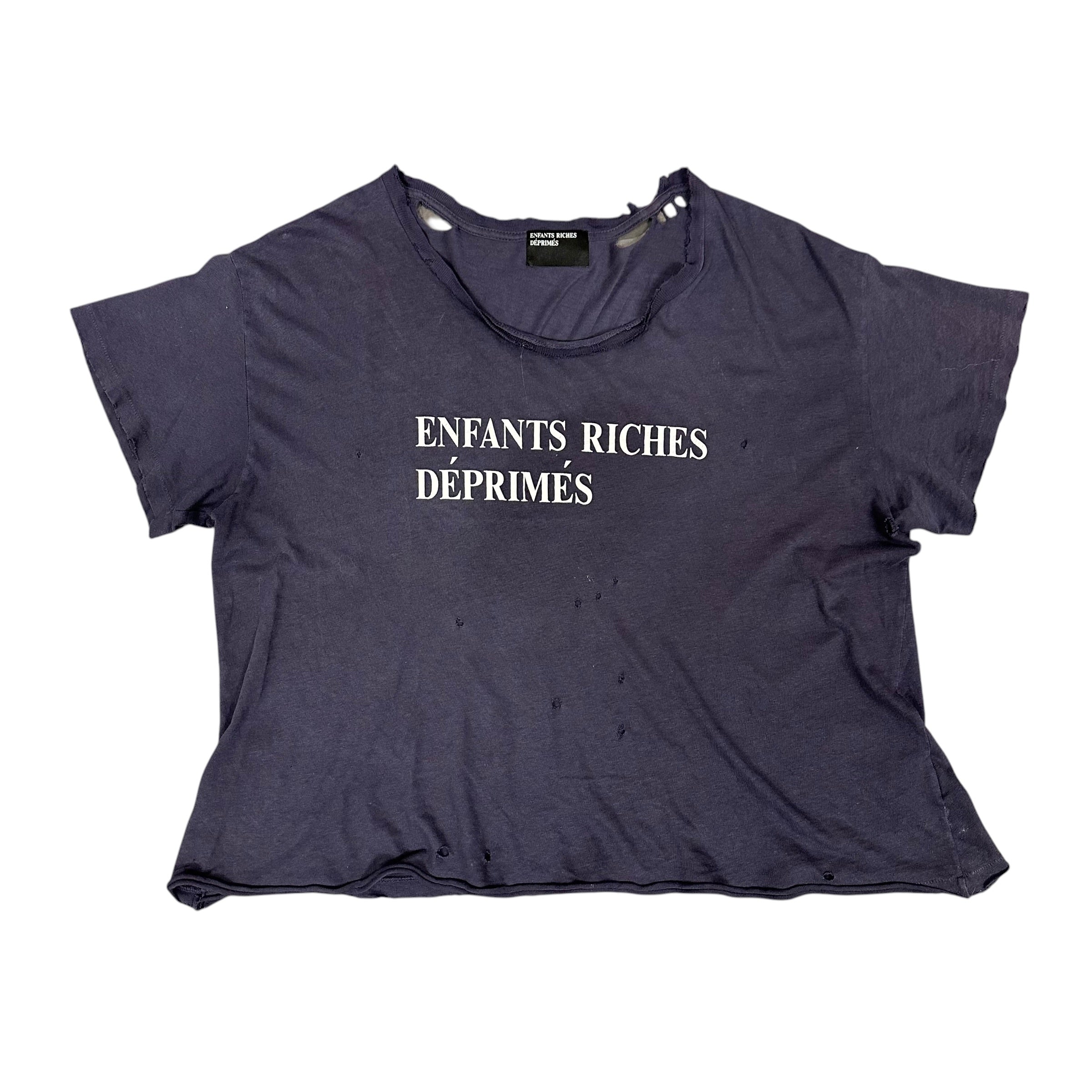 Enfants Riches Déprimés distressed Logo Tee