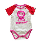 Kids Bape Baby Milo Pink/Red Set