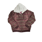 New Sicko Leather Hooded Bomber Jacket
