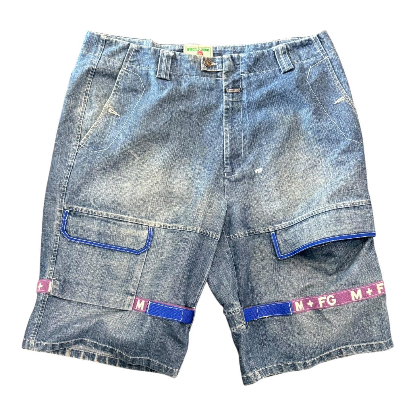 Vintage Girbaud Denim Shorts Blue/Purple