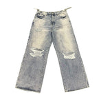 HMDD Knee Distressed Baggy Jeans