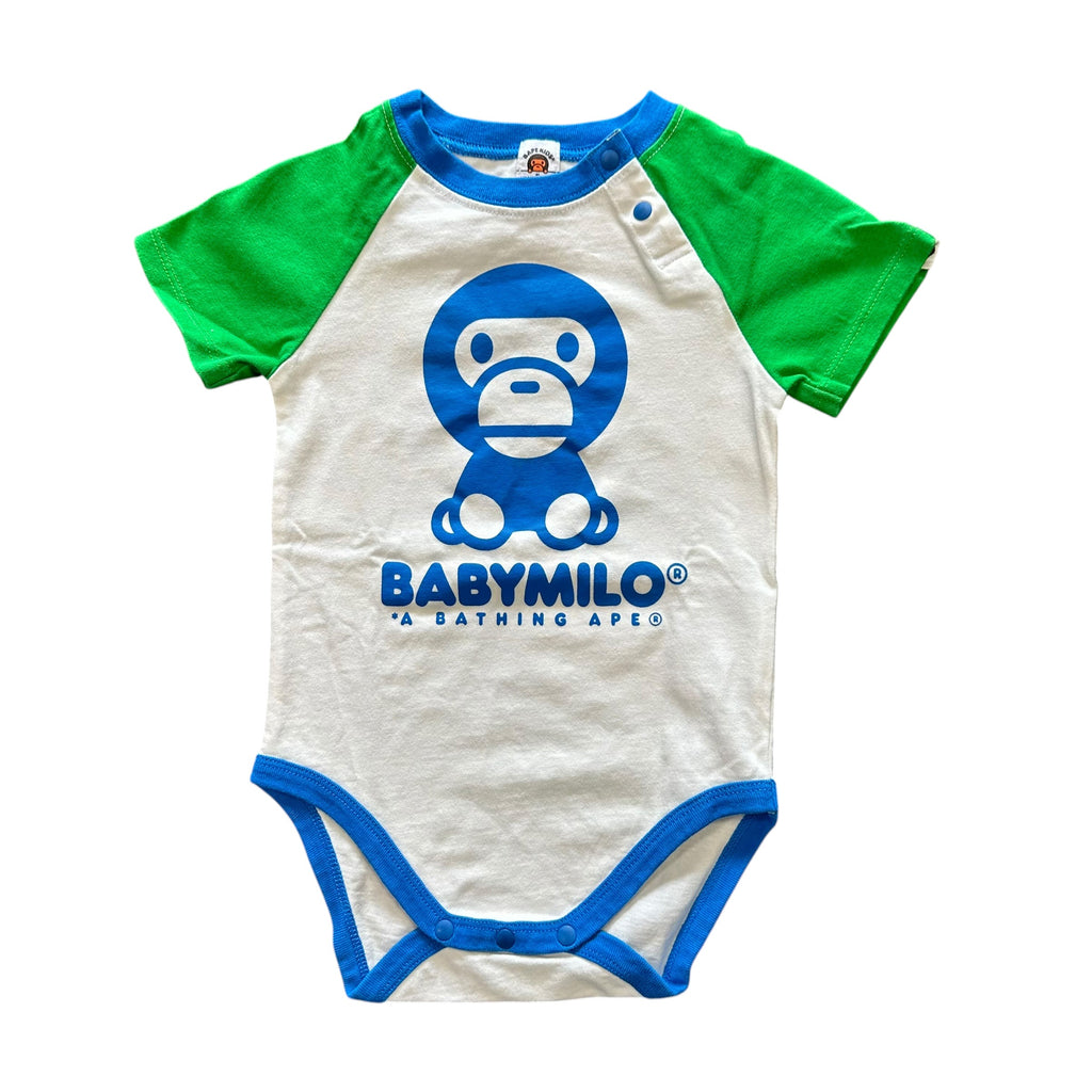 Kids Bape Baby Milo Blue/Green Set