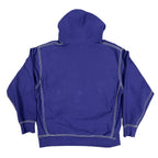 Supreme Big Stitch Purple Hoodie